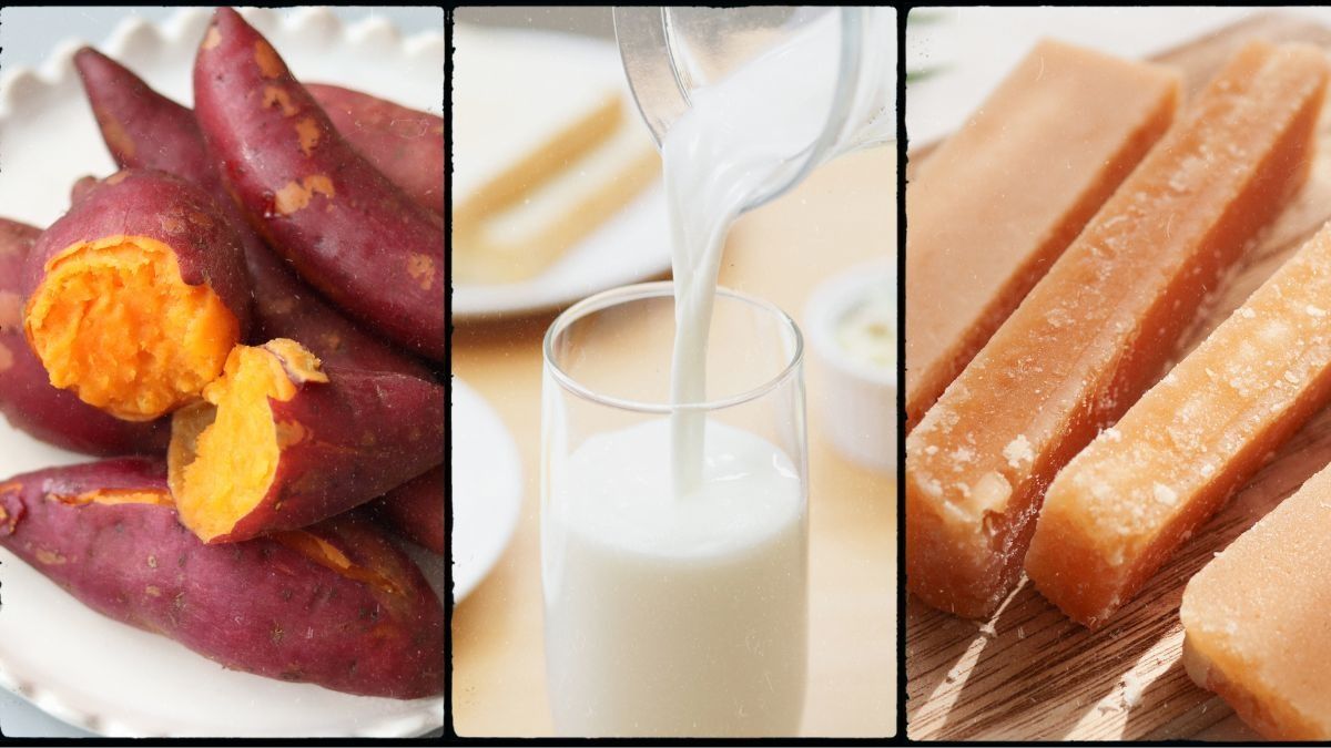 शकरकंद को दूध और गुड़ के साथ खाने के फायदे
