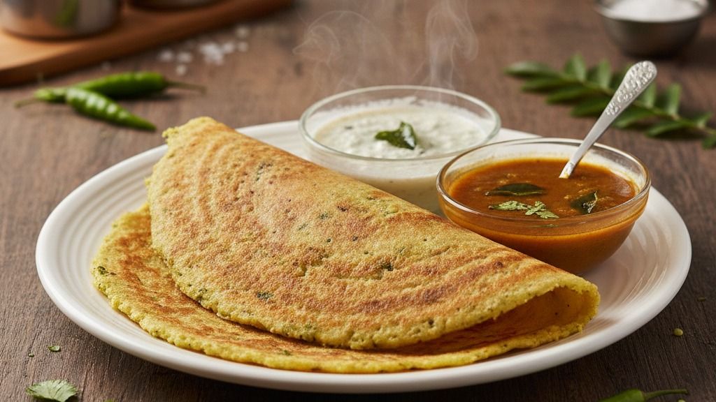 Moong Dal Dosa