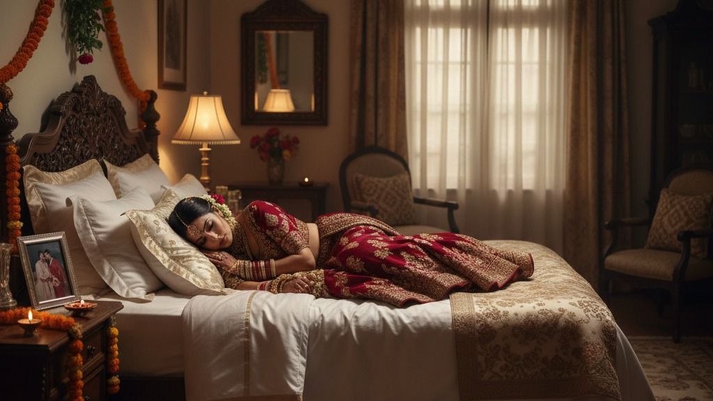 husband did not sleep with his wife after the wedding