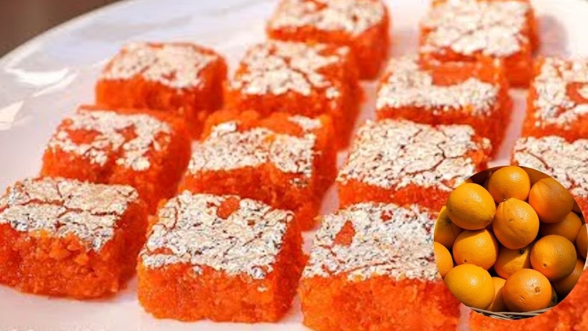 Orange Burfi