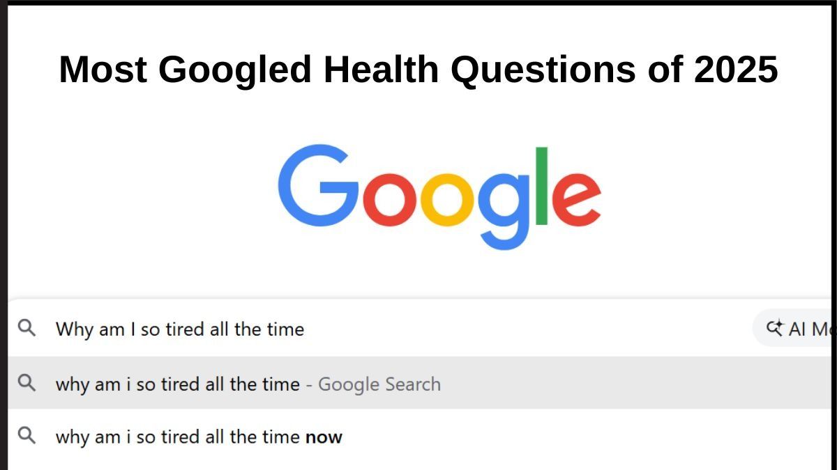 Most Googled health questions of 2025