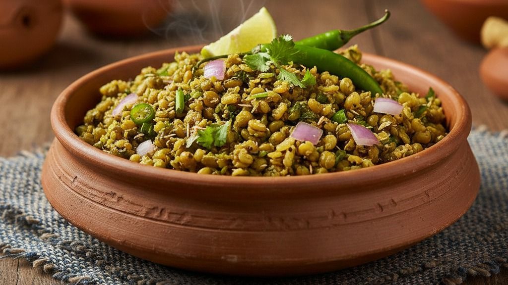 मूंग दाल का भरता 