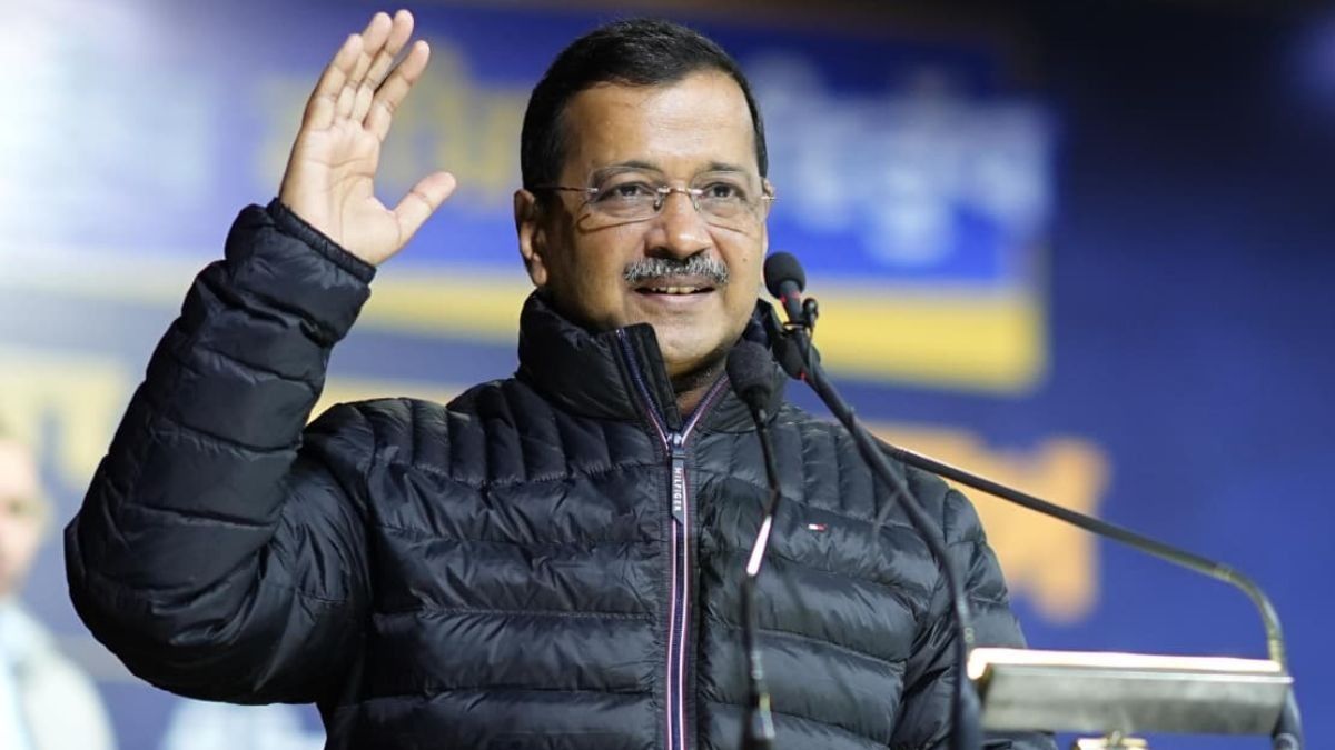 Aam Aadmi Party's National Convener Arvind Kejriwal