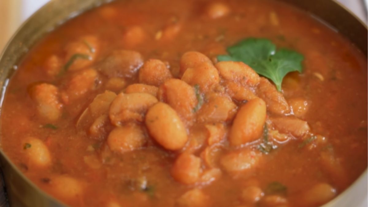 No Oil Punjabi Rajma