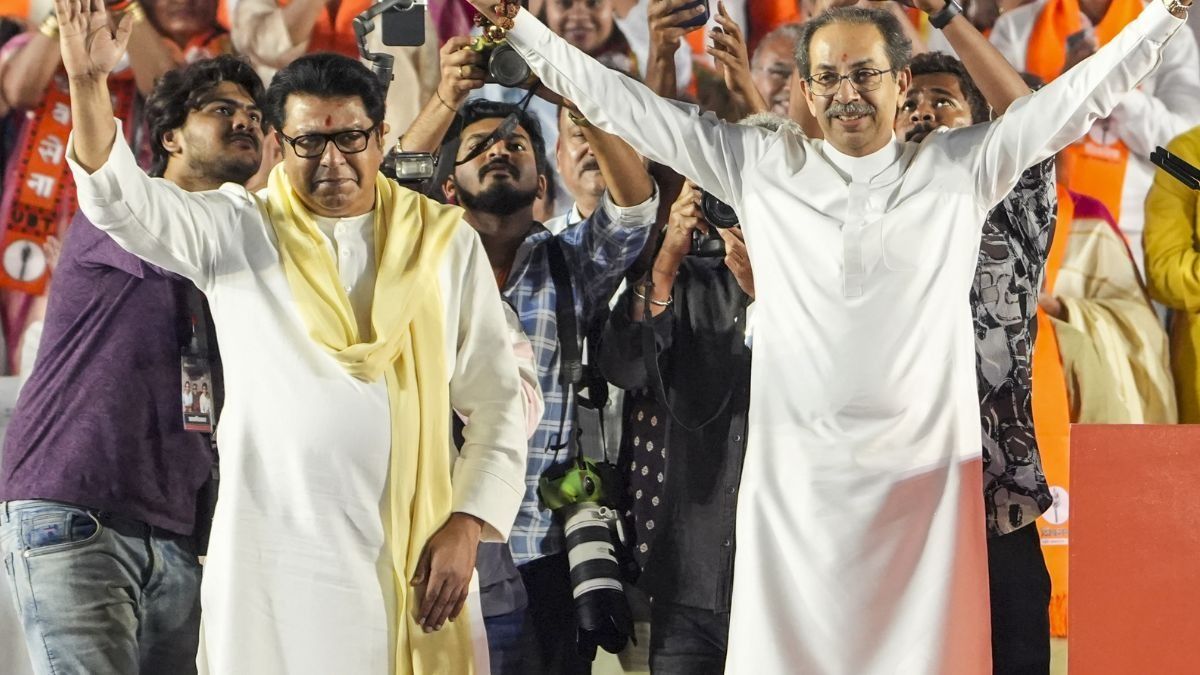 Raj Thackeray and Uddhav Thackeray Rally (Photo/PTI)