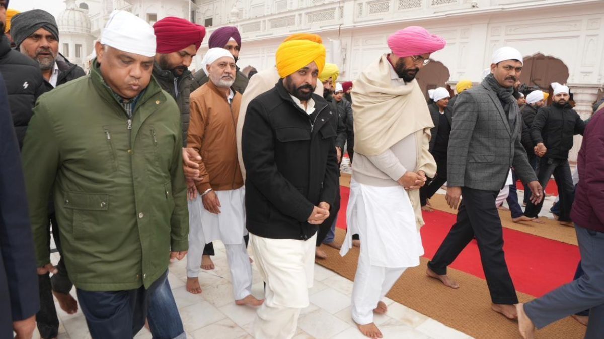 Bhagwant Mann appeared before Sri Akal Takht Sahib