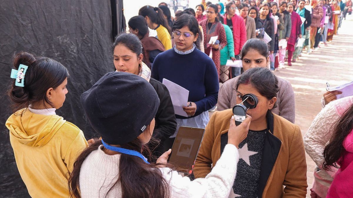 Students at the Exam Centre (File Photo: PTI)