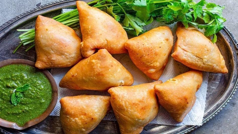 Oil free high protein samosa recipe