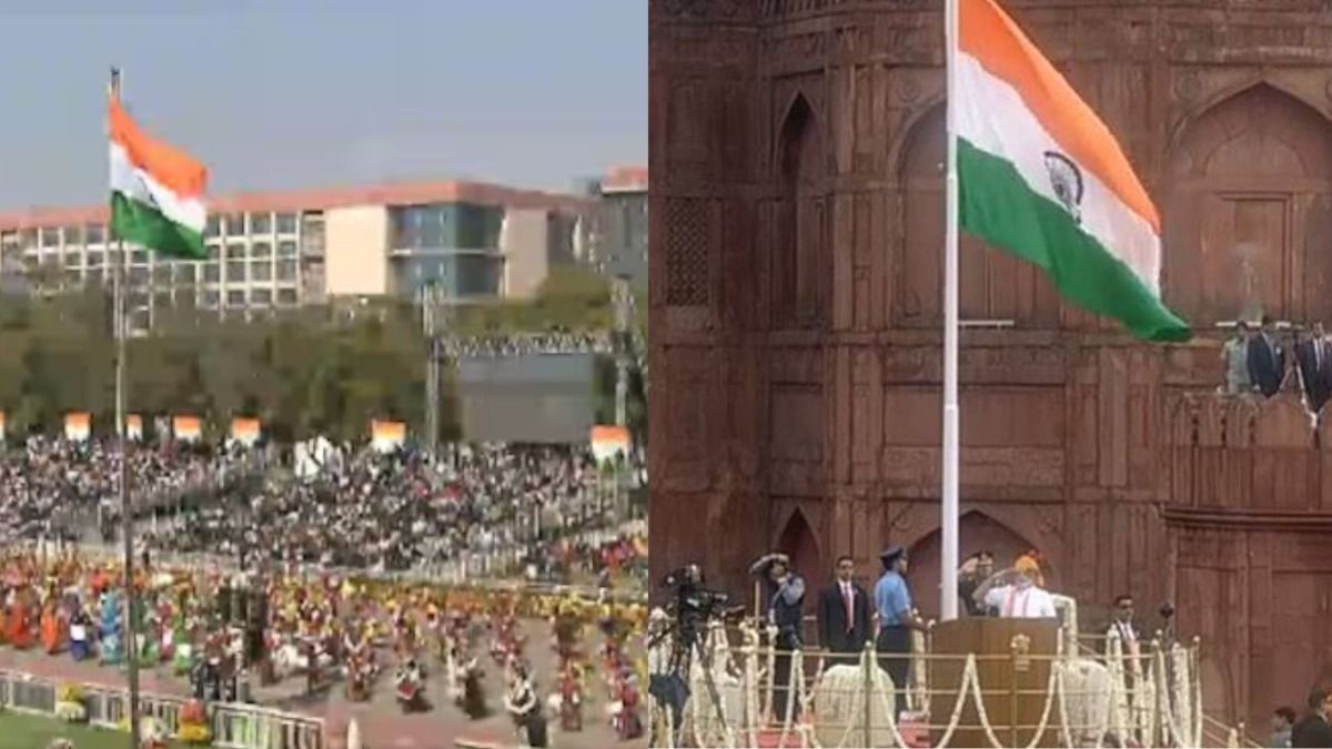 difference between flag hoisting and flag unfurling 