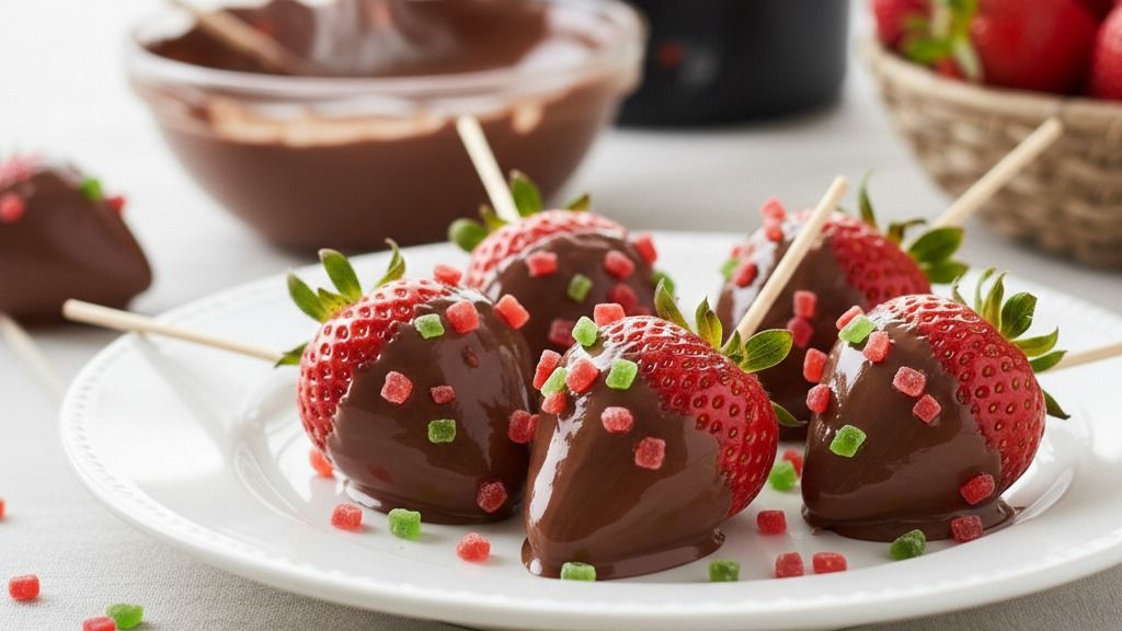 chocolate strawberry candy