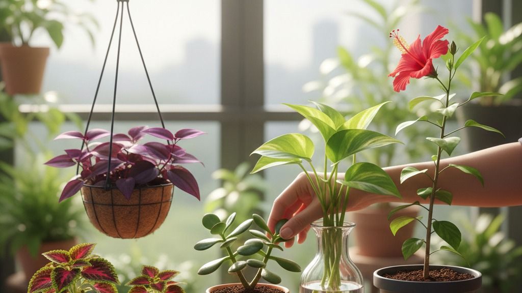 5 plats that are grown from cutting