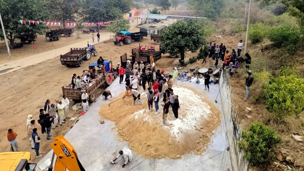 bhairu baba temple 651 quintal churma