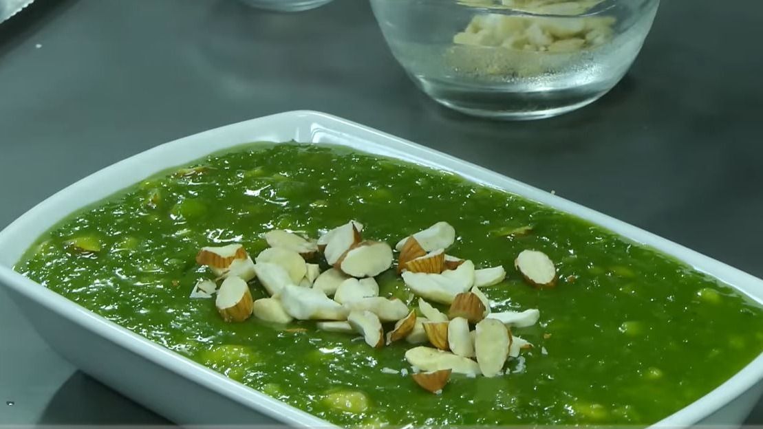 Green Pea Halwa Recipe