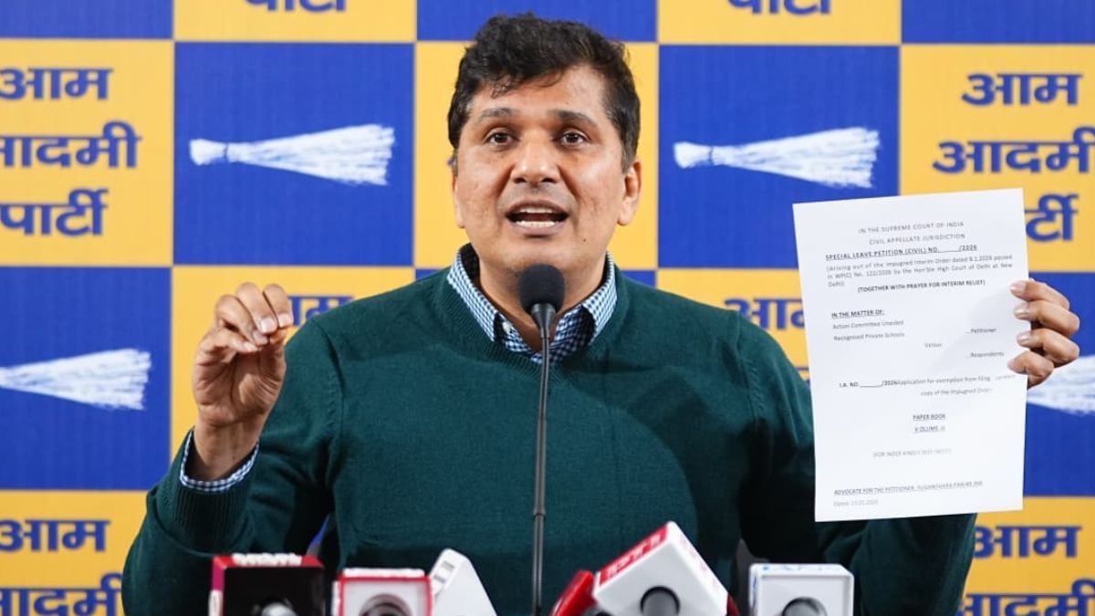 AAP Leader Saurabh Bhardwaj   