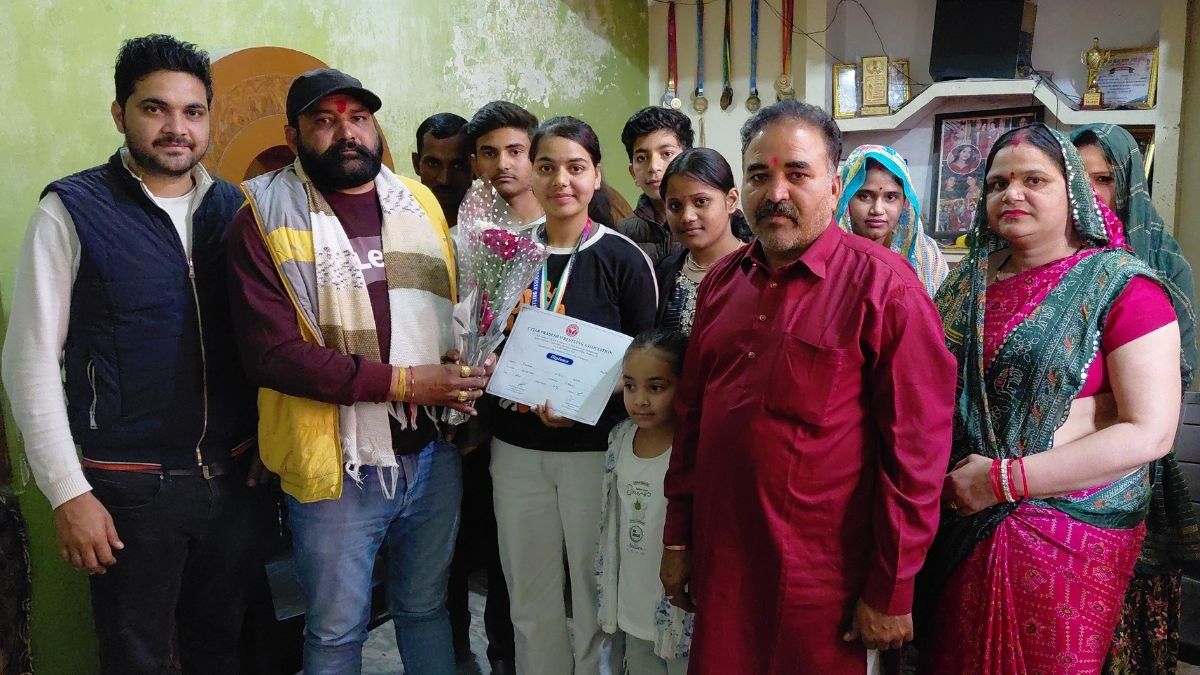 Tamanna Samadhia won the medal