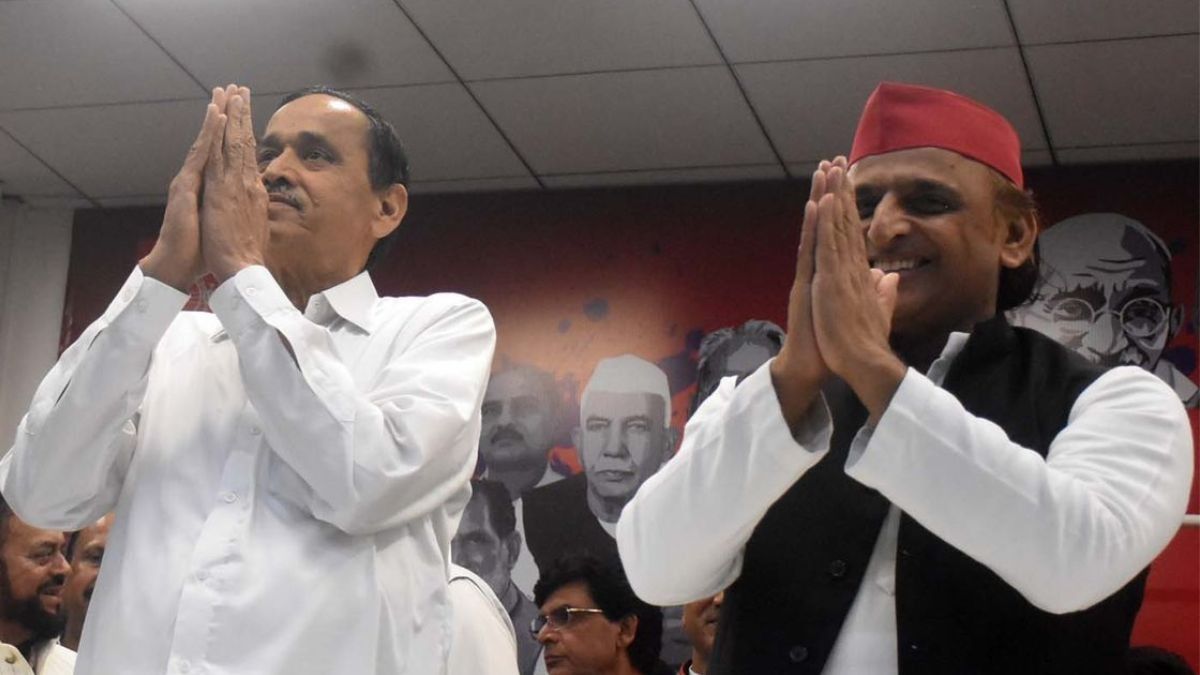 Nasimuddin Siddiqu and Akhilesh Yadav (Photo/X)