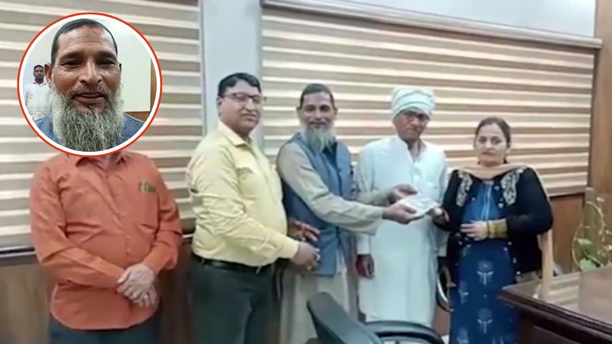 Scrap dealer returns gold