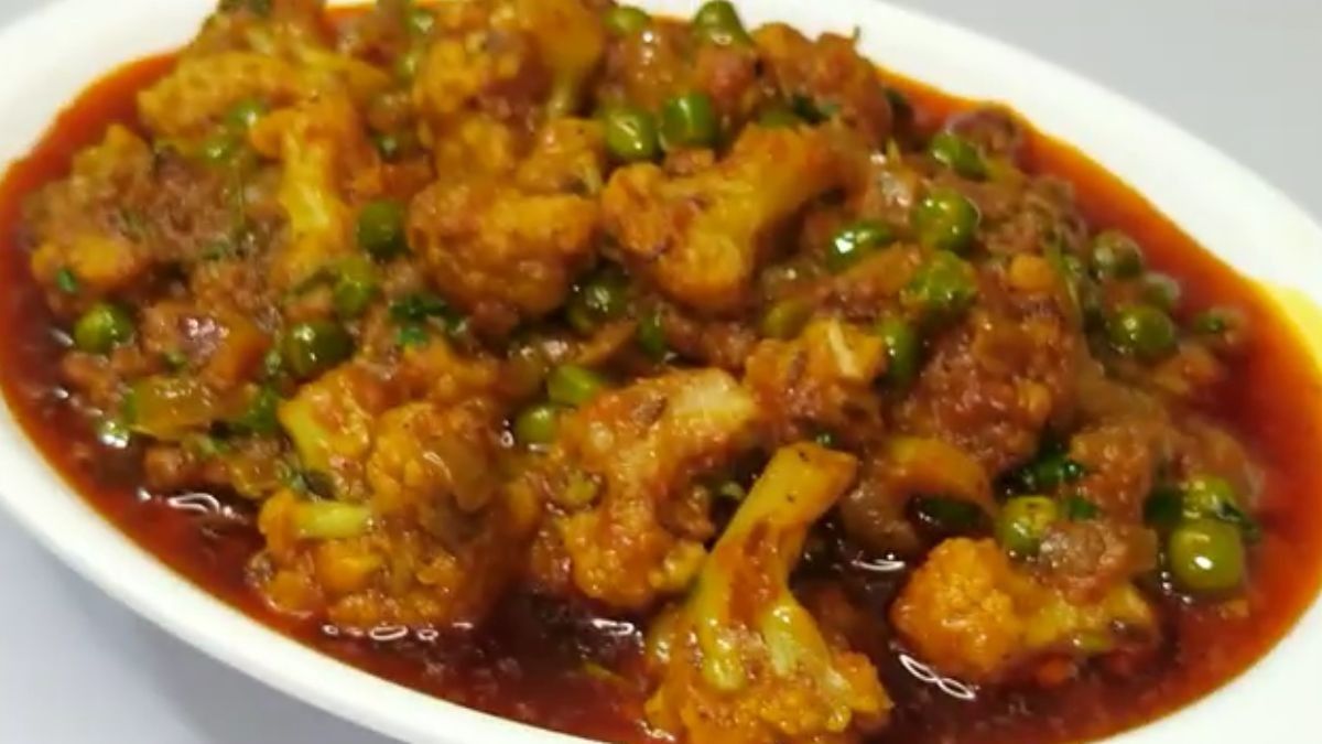 Gobhi Matar Gravy Recipe