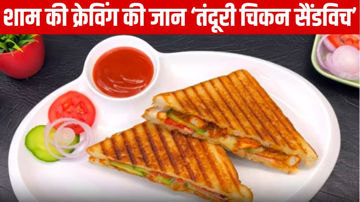 Tandoori Chicken Sandwich Recipe 