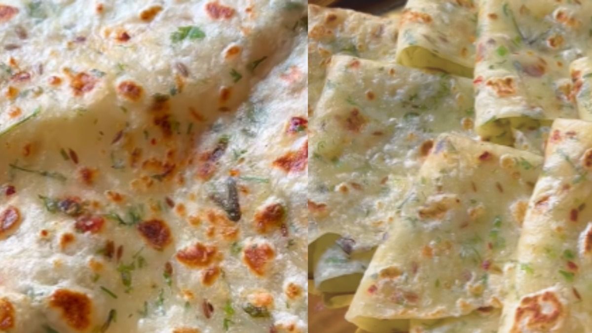 रेशमी पराठा