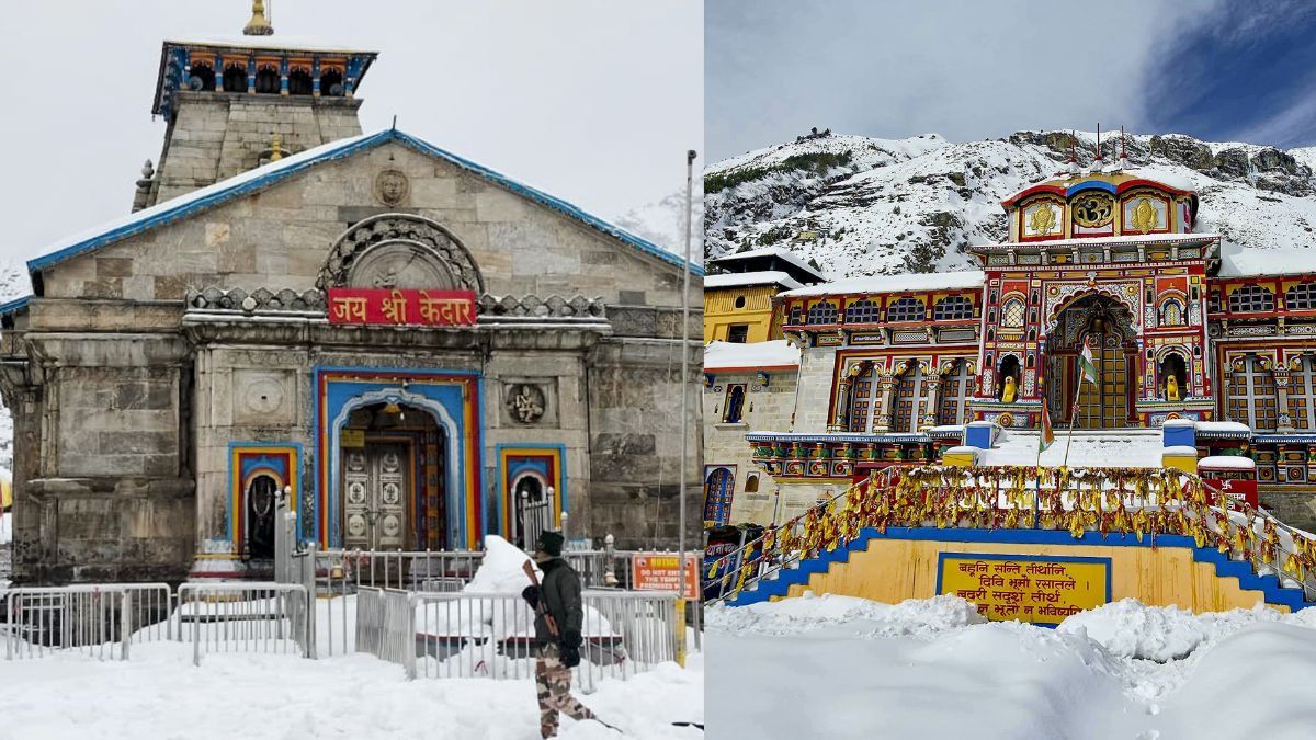Kedarnath Temple and Badrinath Temple