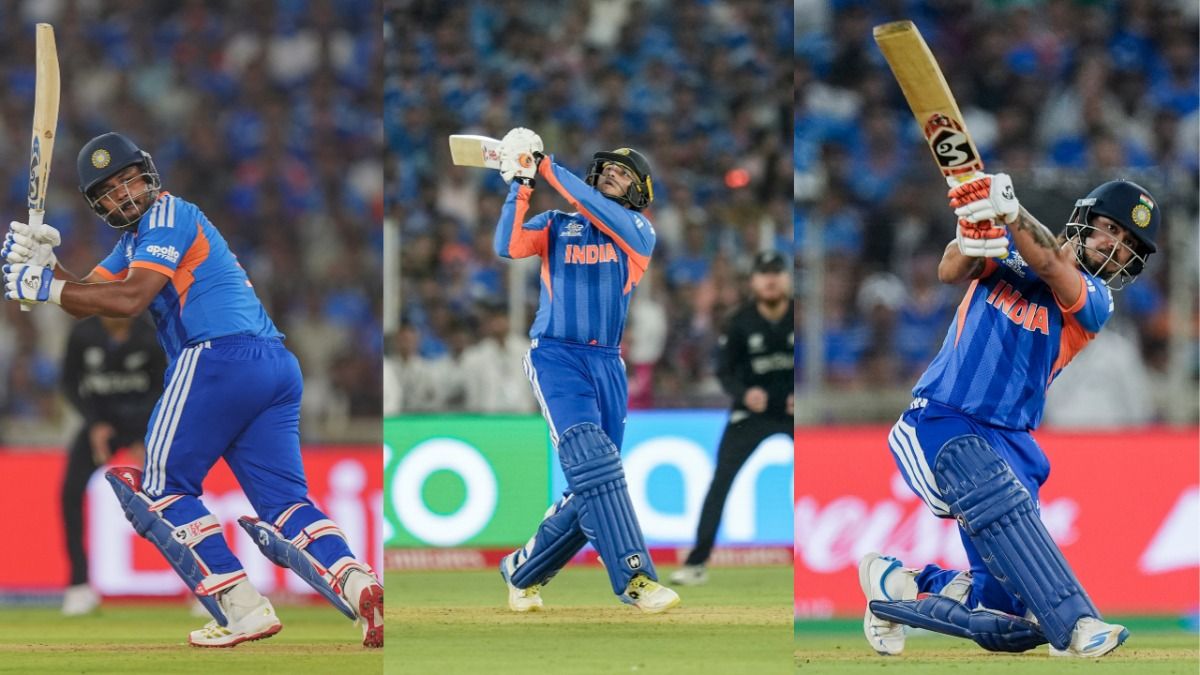 Abhishek Sharma, Sanju Samson and Ishan Kishan (PTI)