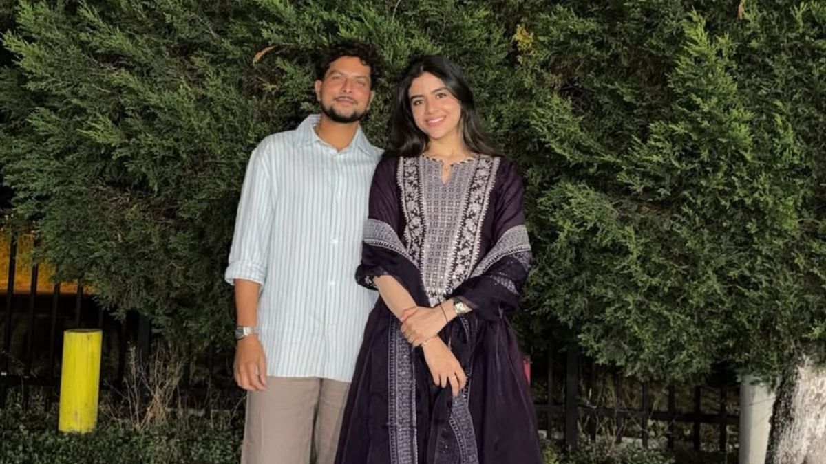 Kuldeep Yadav and Vanshika (Pohto/kuldeep_18)