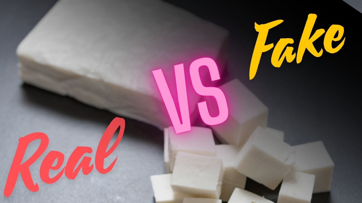 असली और नकली पनीर