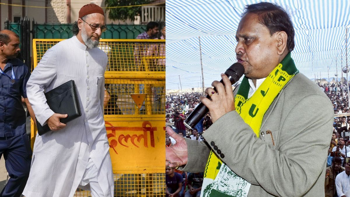 Asaduddin Owaisi and Humayun Kabir (Photo/PTI)
