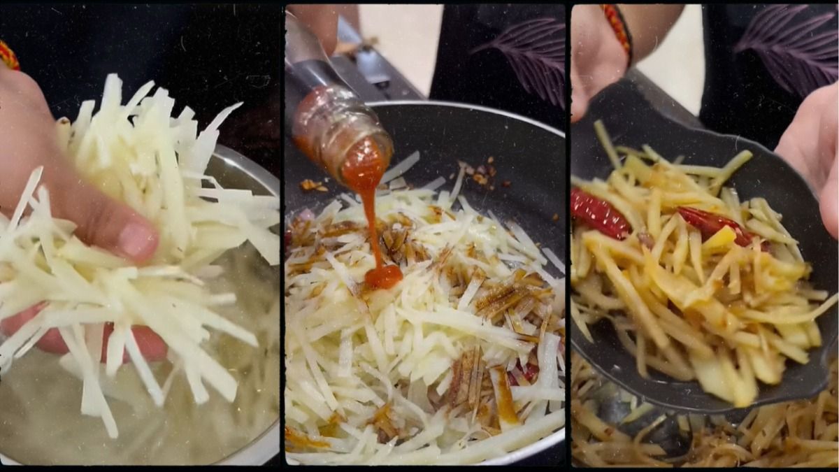 Aloo Ke Noodles Recipe