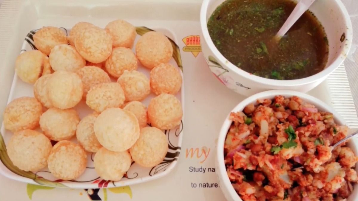 Oil Free Gol Gappa Recipe