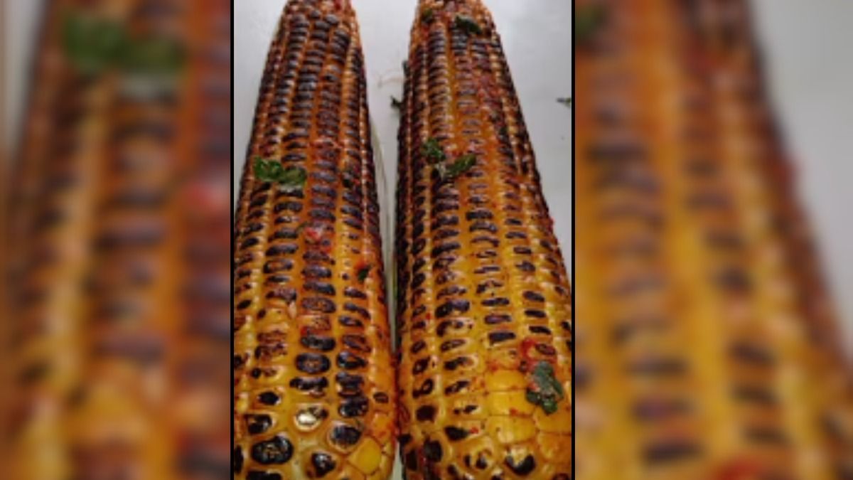 तंदूर जैसा भुट्टा घर पर