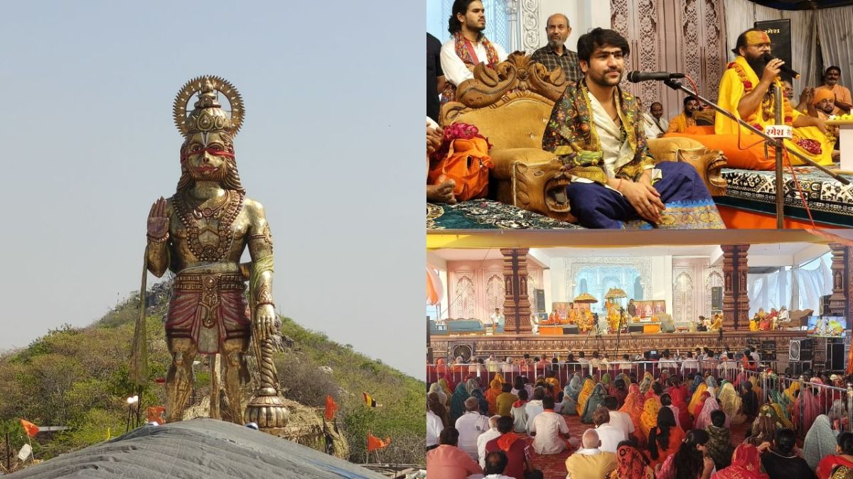 Ashtadhatu Hanuman statue