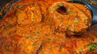 सरसों की ग्रेवी वाली मछली