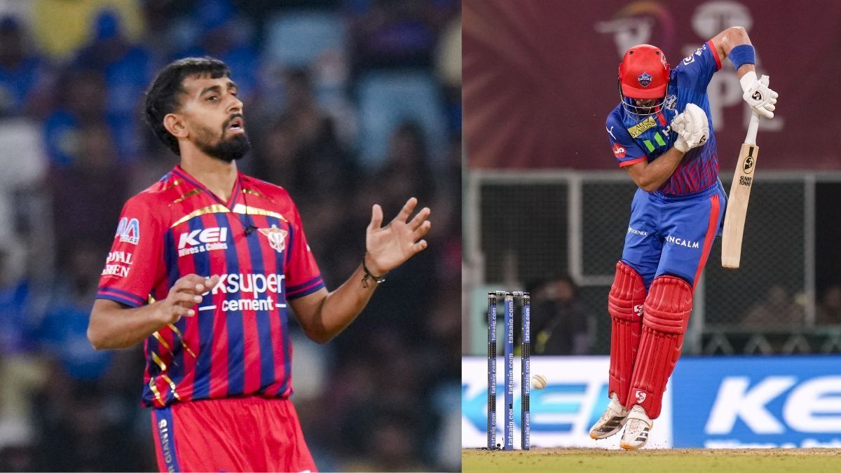 Prince Yadav and Tristan Stubbs (Photo/PTI)