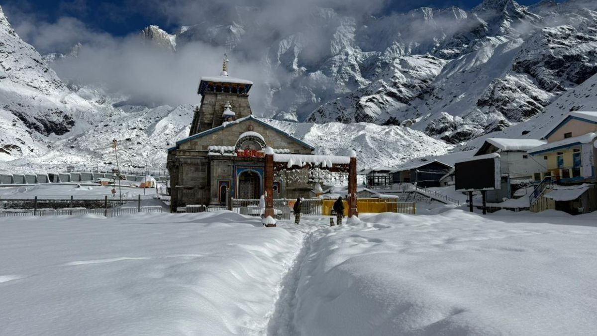 Kedarnath Snowfall