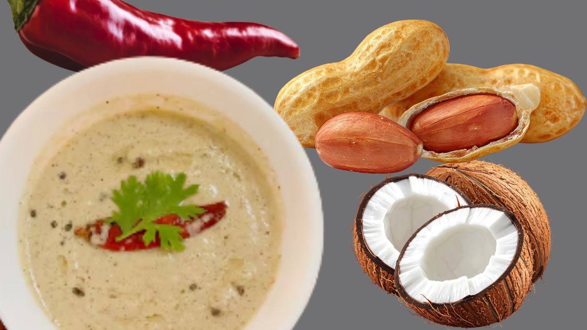 Coconut Peanut Chutney