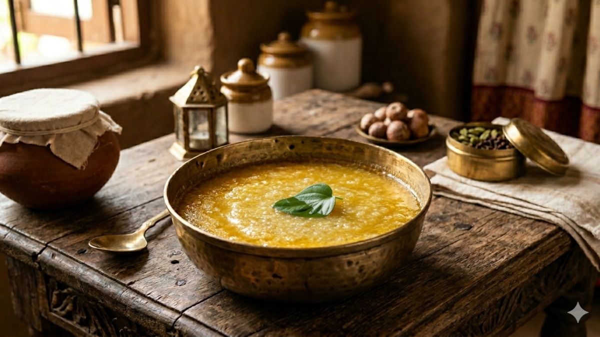 Desi Ghee With Paan Leaf (Source: Gemini)