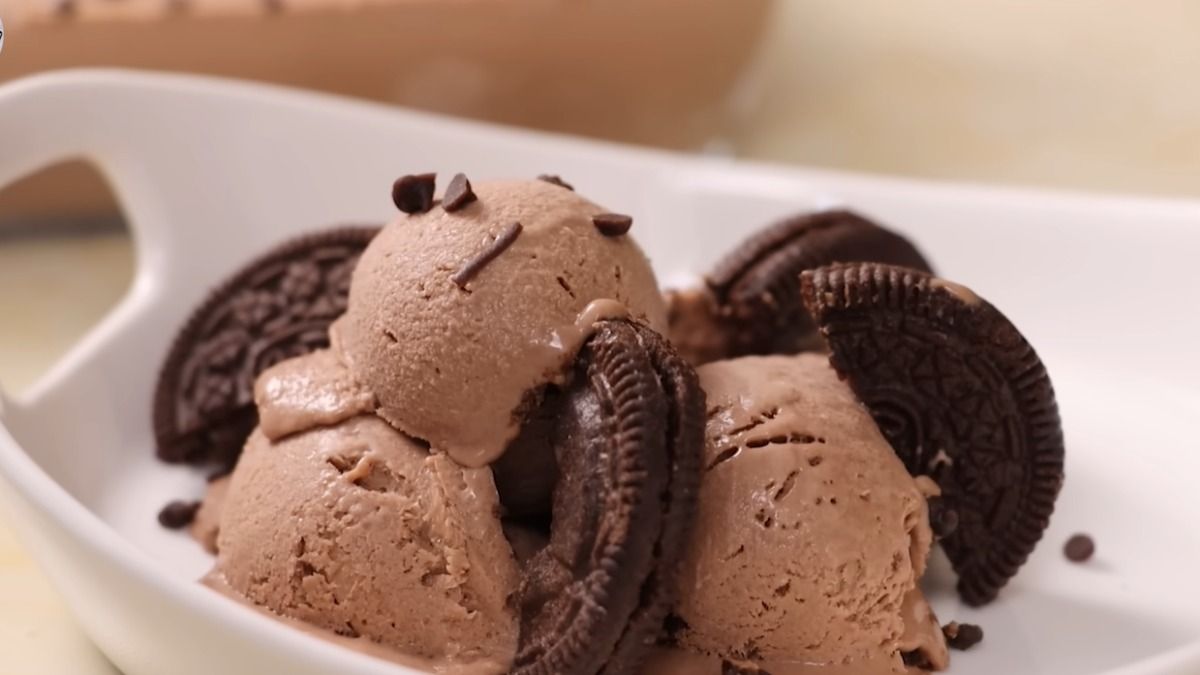 Chocolate Biscuit Ice Cream Recipe