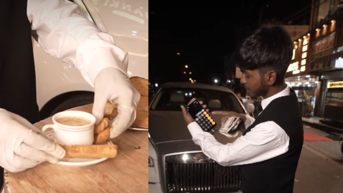From renting the luxury car to selling tea