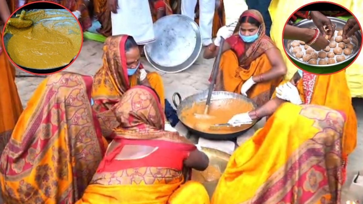 Women Making Ramji's Peda