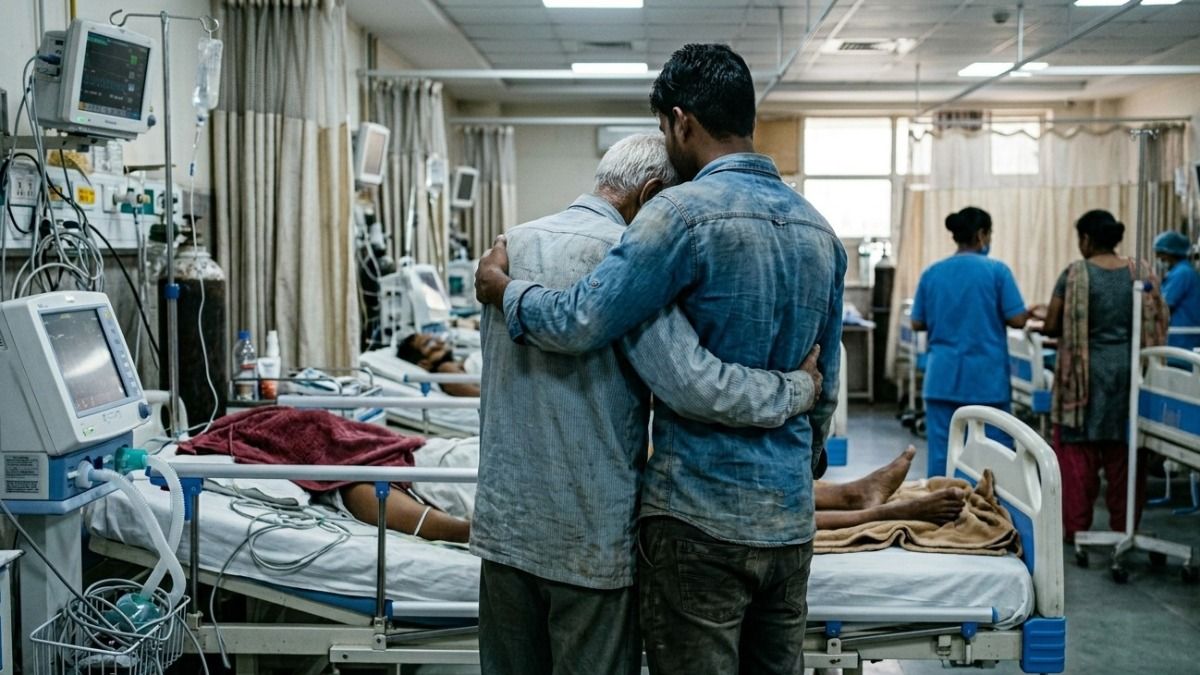 Reunite with Father: AI Generated Image