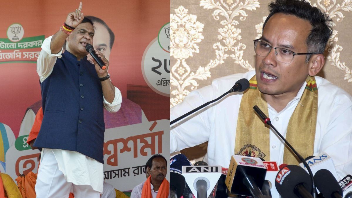 Himanta Biswa Sarma and Gaurav Gogoi