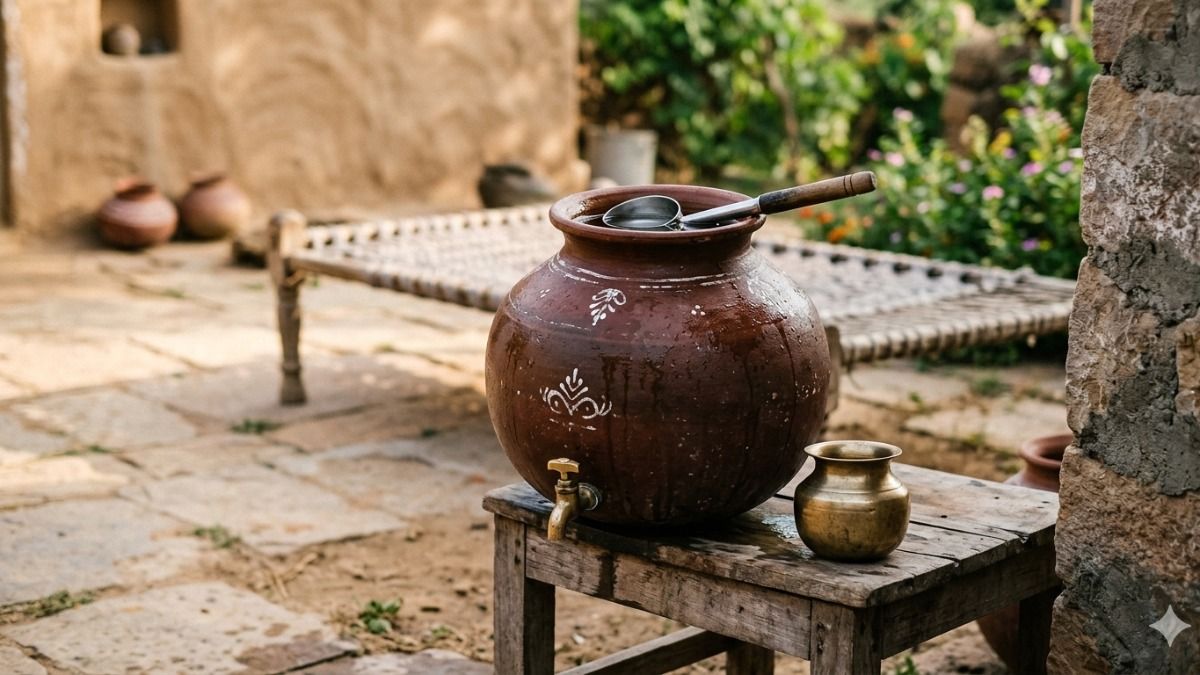 earthen pot cooling