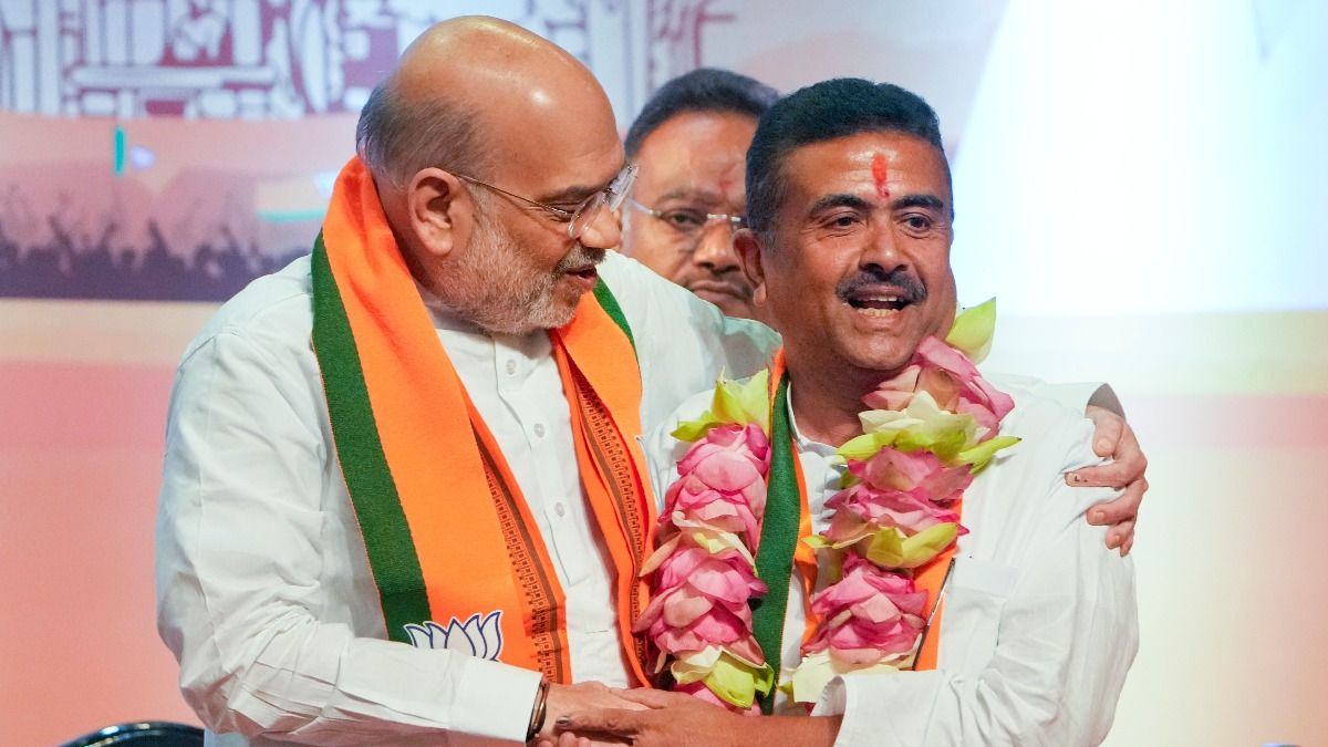 Amit Shah With Suvendu Adhikari