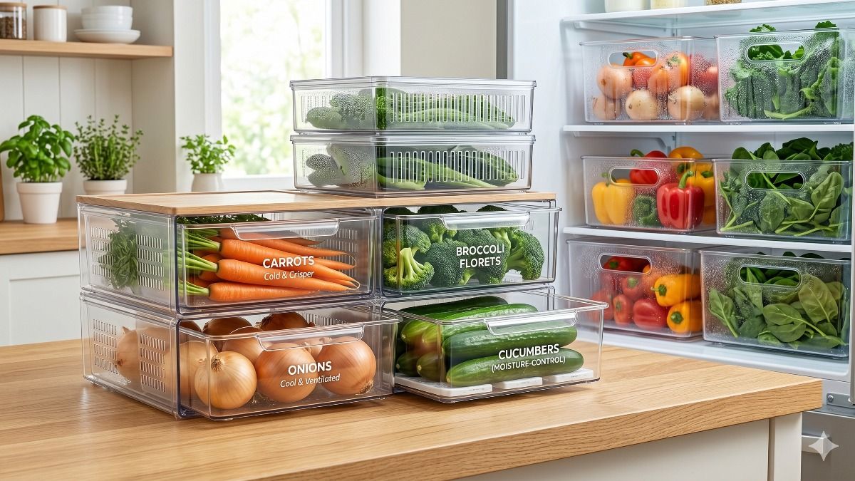 Perfectly Stored Vegetables