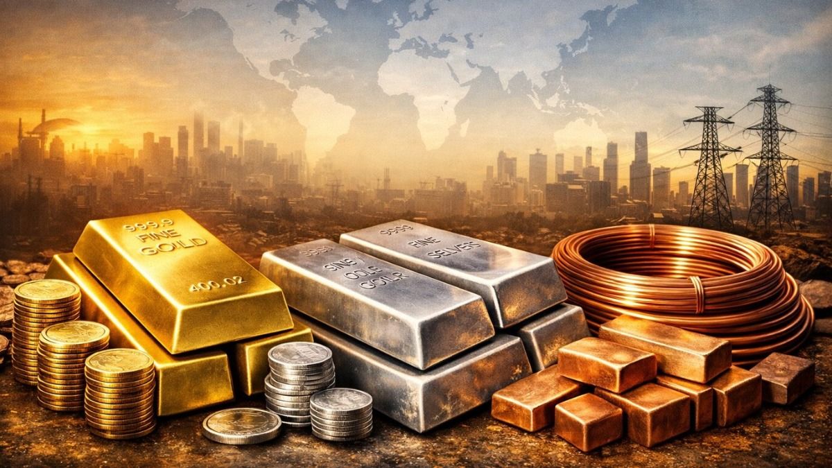 Gold, copper silver Price Today