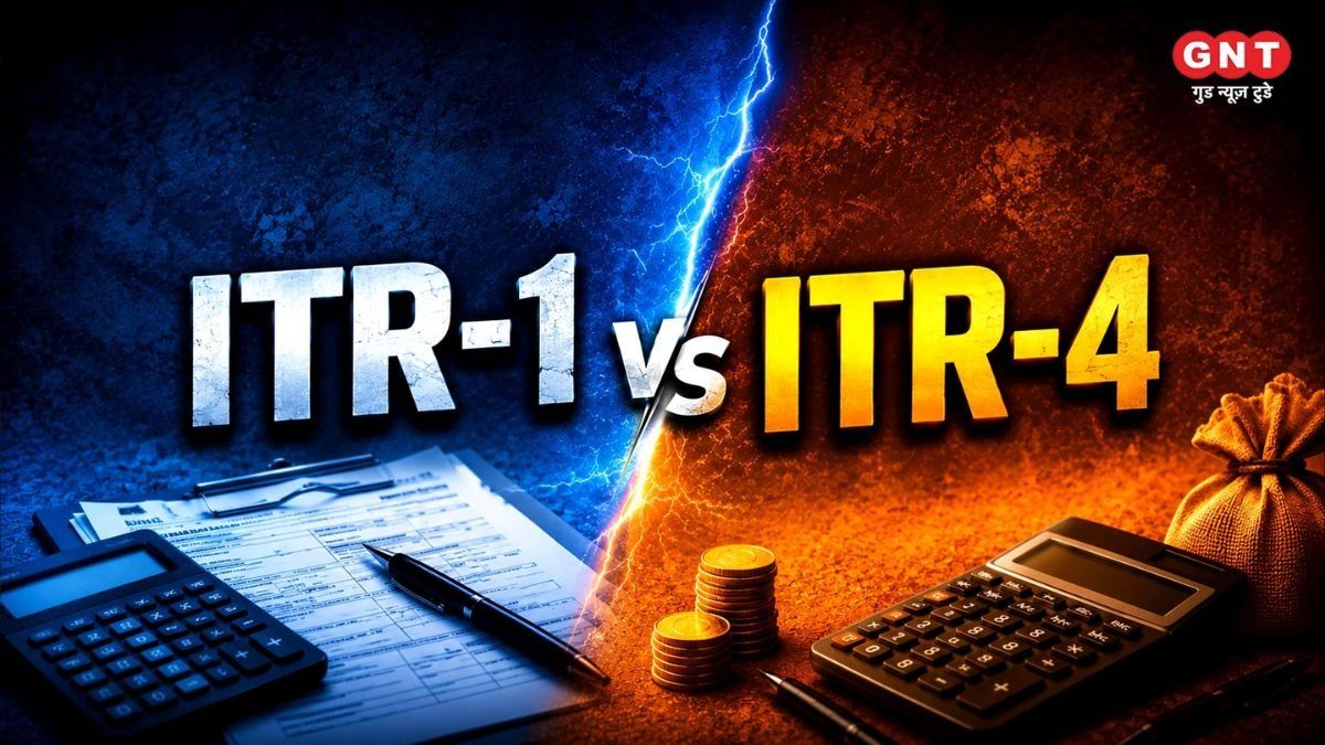 ITR-1 vs ITR-4 Forms