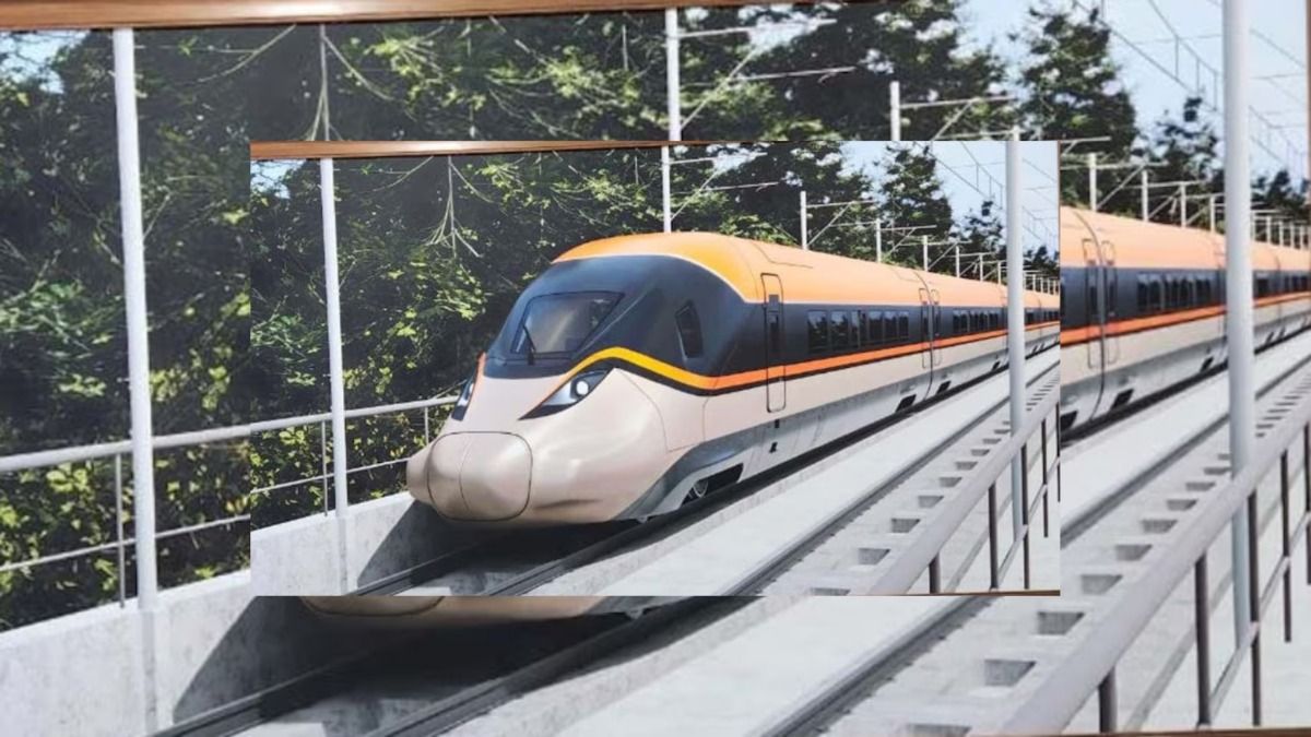 1st look of Indian Bullet Train