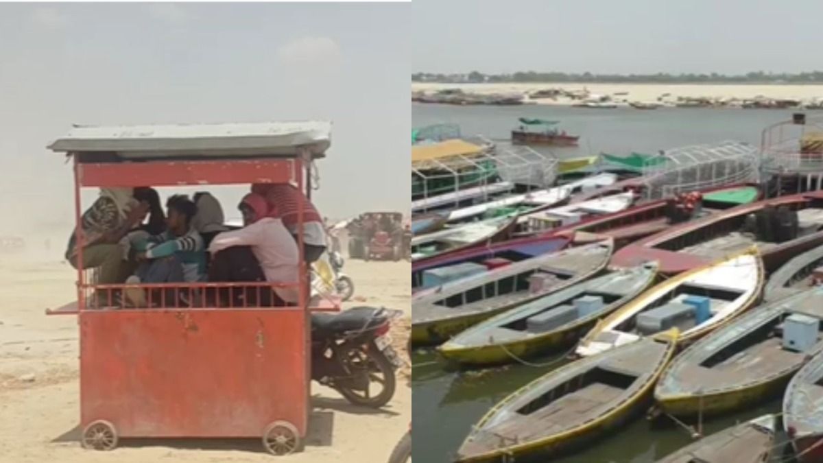 silence on the ganga ghats